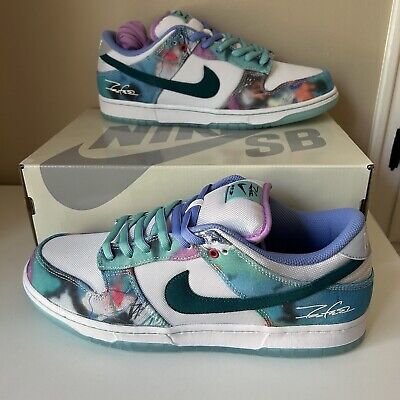 Nike SB Dunk Low Futura Laboratories Bleached Aqua - Mens Nike SB Dunk Low Futura Laboratories Bleached Aqua - Mens