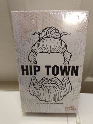 Endless Games Hip Town Bid Buy And Build Your Urban Empire Card Game New Sealed