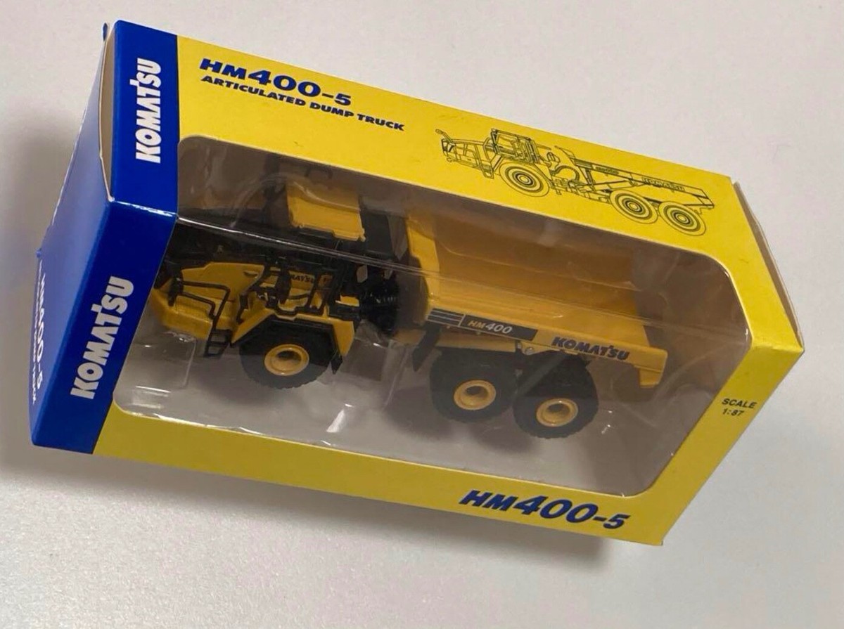 Komatsu Official Diecast Model Articulated Dump Truck HM400