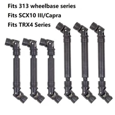 Hard Steel Drive Shaft Universal Joint for 1/10 RC Crawler SCX10 III Capra TRX4