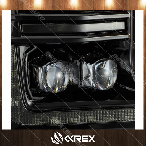 AlphaRex For 18-20 F150 Black Nova LED Projector Headlights Sequential Signal - Picture 4 of 12