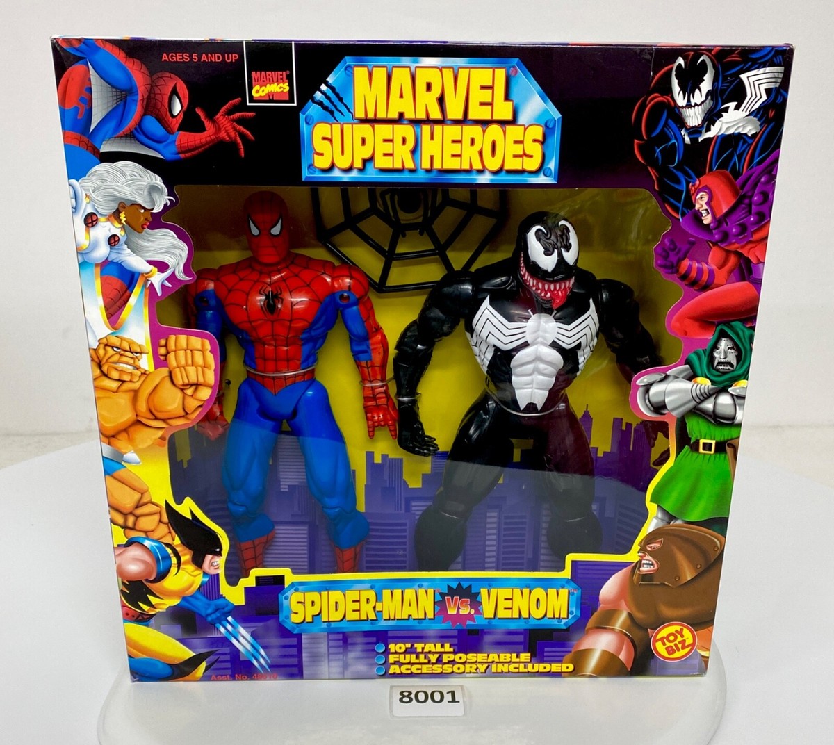 トイビズ フィギュア スパイダーマンVSホブゴブリン 10インチ 1997年製 トイビズ フィギュア スパイダーマンVSホブゴブリン 10インチ