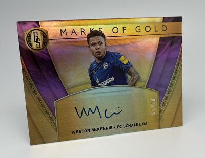 2019-20 Panini Gold Standard Soccer WESTON MCKENNIE Rookie RC Marks Auto /19 USA