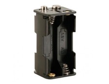 VELLEMAN BH343B BATTERY HOLDER FOR 4 x AA-CELL WITH SNAP TERMINALS 