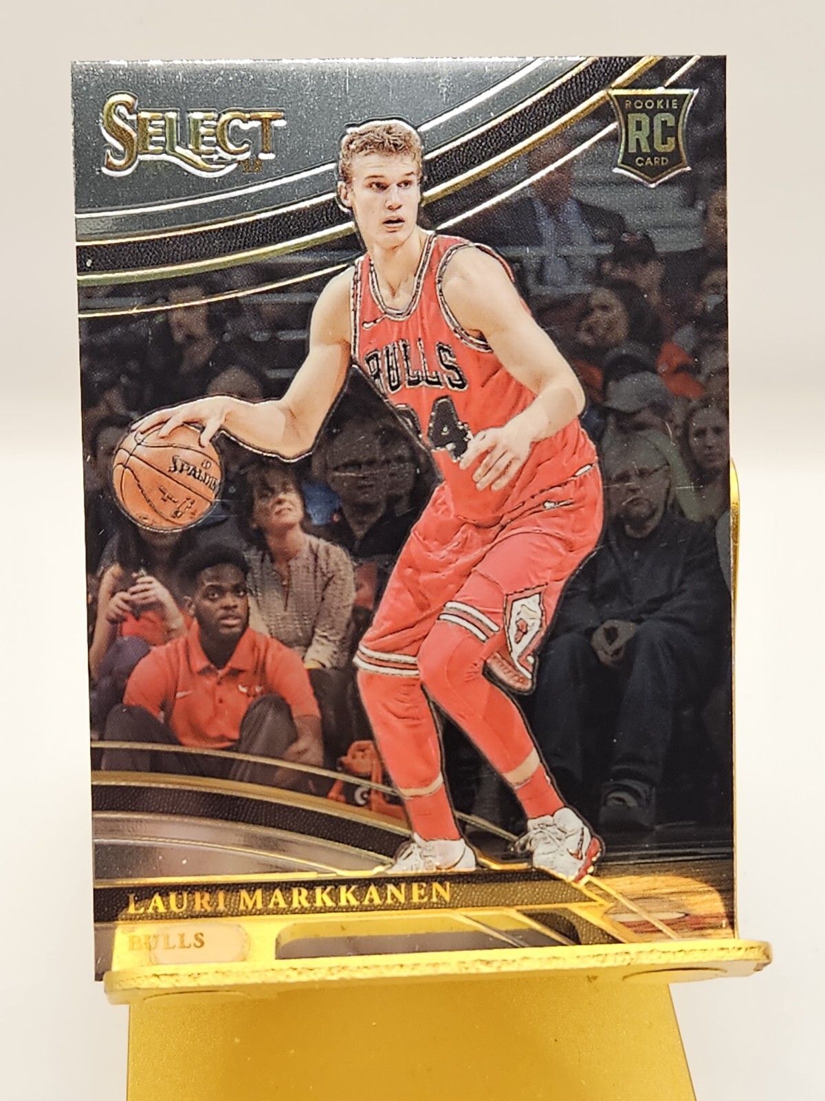 LAURI MARKKANEN 2017-18 PANINI SELECT #233 COURTSIDE ROOKIE RC SP BULLS JAZZ