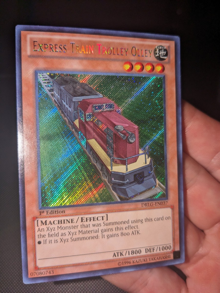 Yu-Gi-Oh! Express Train Trolley Olley DRLG-EN037 1st Edition Secret Rare NM | eBay Yu-Gi-Oh! Express Train Trolley Olley DRLG-EN037 1st Edition Secret Rare NM | eBay