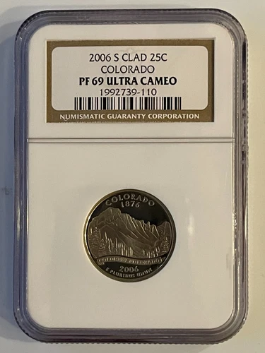 2006-S Clad Colorado State Quarter-NGC PF 69 Ultra Cameo Gem Proof