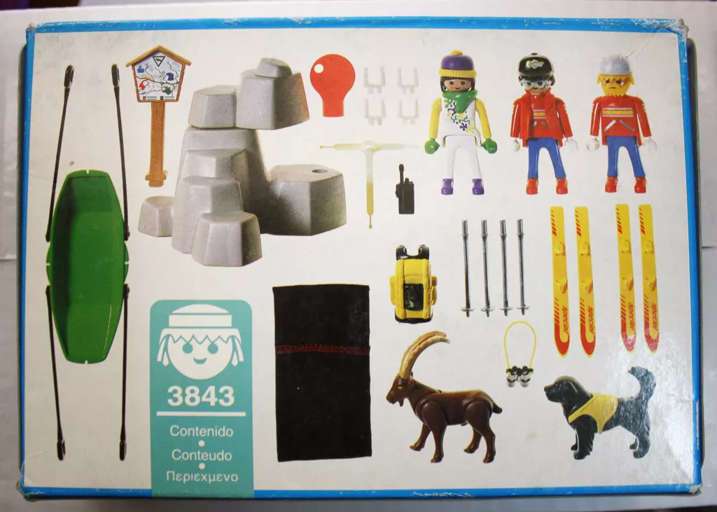 Playmobil Set: 3843 - Ski Patrol - Klickypedia