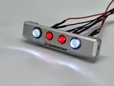 H-TECH RC CNC Aluminum Rear Light Mount For REDCAT Ascent [RER22768,RER22767]