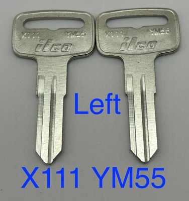 2 Key Blanks Bombardier Code 841-860, 3651-3700, 4201-4250, 4801-4850 Blank