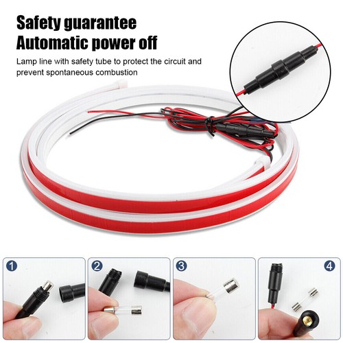Dynamic Scan Start Up Car LED Under Hood Light Strip Glow Daytime Running Light - Picture 6 of 14