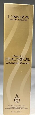 L'ANZA Keratin Healing Oil Cleansing Cream, 10.1 oz.