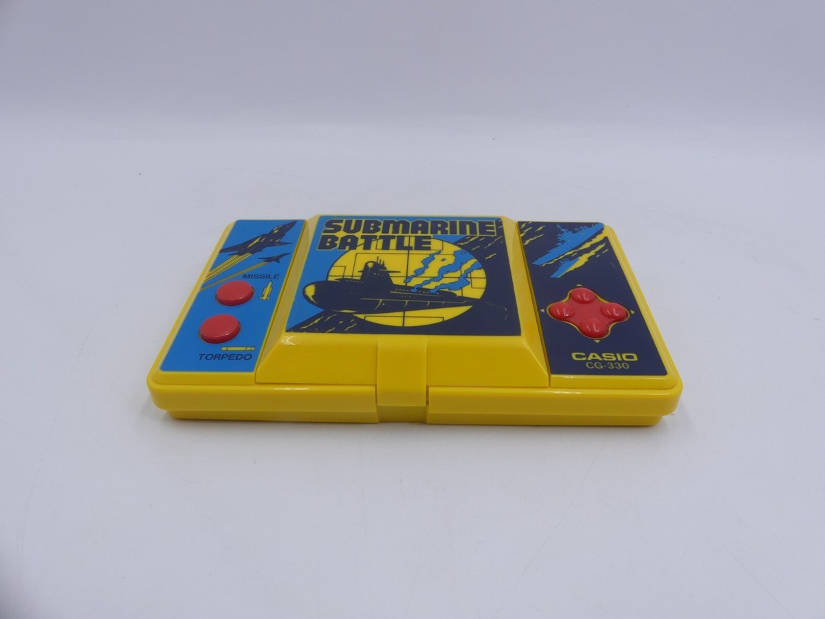 1985 VINTAGE CASIO SUBMARINE BATTLE CG-330 LCD SCREEN