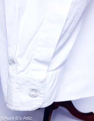 Camisa Alemana Para Hombre Ugar Trachten Tradicional Bávara Blanca Algodón/Poliéster Camisa LG - Imagen 5 de 8