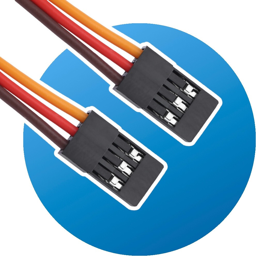 Patchkabel Verlängerung 5 Servo Patch Kabel 15cm Patchkabel Servokabel Male Jr 150mm Stecker Zu - Foto 5