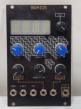 Mutable Instruments Braids DIY Clone Oscillosaurus Eurorack Module - Black