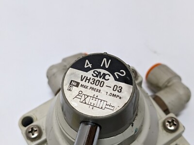 SMC VH300-03 Manual Air Control Valve Made in Japan (USED). | eBay