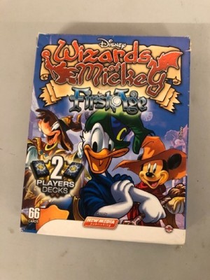 WIZARDS OF MICKEY : FIRST AGE - 2 PLAYERS DECK - Cards New - Unplayed