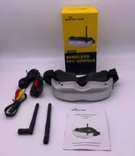 Boscam GS920 640x480 8ch 2.4/5.8Ghz Dual Rx w/ HeadTrack FPV Goggles