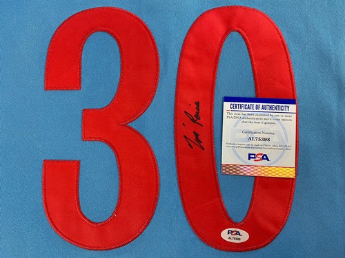 MONTREAL EXPOS- TIM RAINES AUTOGRAPH #30 MITCHELL & NESS JERSEY PSA AL75398 - Picture 4 of 6