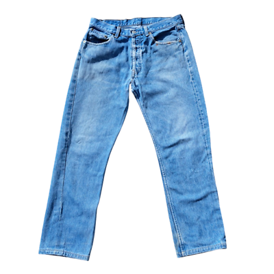 Levi's 501 Blue Vintage Jeans 90S Made In USA Size W.33 L.30 Levi's 501 Blue Vintage Jeans 90S Made In USA Size W.33 L.30