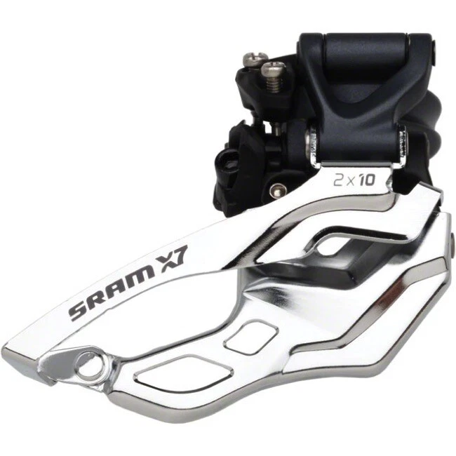 Sram top pull front derailleur deals