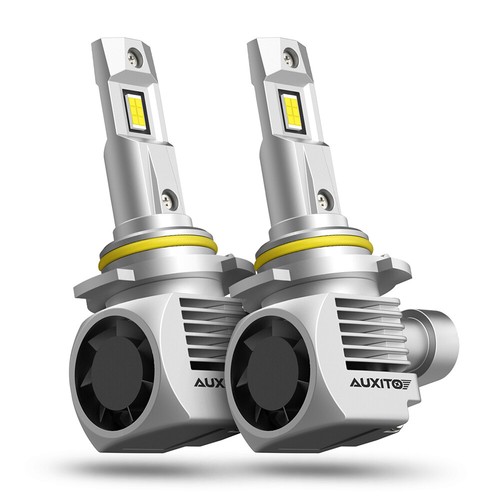 2PCS HB3 LED Light Kit Headlight Kit Car Bulbs Lamp Driving White Beam With Fan