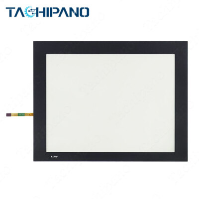 Touch Screen for V1210-T20BJ Panel Glass with Protective Film