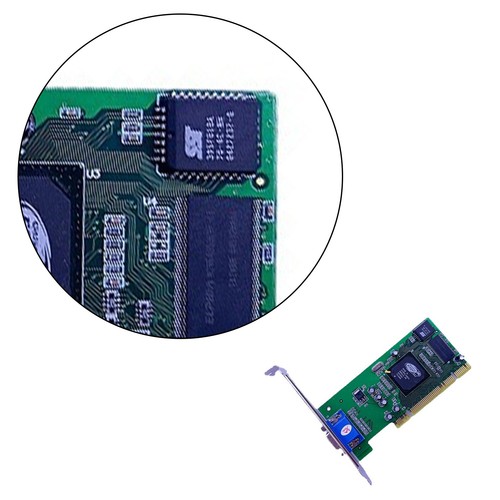 For Desktop PC Computer ATI Rage XL 8MB VGA PCI Desktop PC Video Graphics Card - Picture 6 of 15