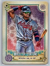 2020 topps gypsy queen baseball ronald acuna jr. tarot of the diamond #1