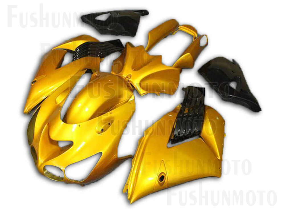 Gold ABS Injection Plastic Fairing Fit for 20062011 Ninja ZX14 ZX1400