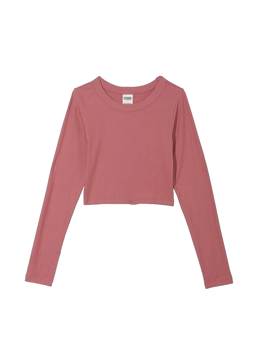 Camisetas Victoria's Secret recortada para Mujeres