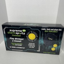 Supreme Silent Sports Pickleball Set- New In Box -Practice Set, Foam, Quiet