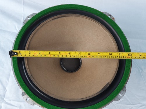 Pair Vintage 1970 ? Wharfedale 920.232 12" Hi-Fi 4 ohm Woofer Speakers - Afbeelding 9 van 24