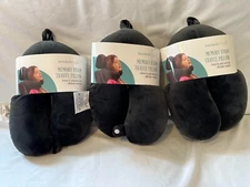 Household Trends Plush Travel Pillow Gray Brand New, Lot of 3!!!
