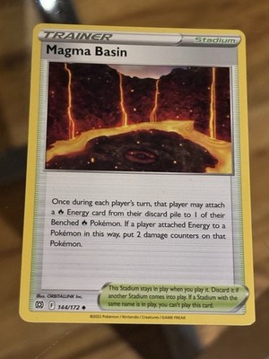 Magma Basin - 144/172 - Uncommon Pokemon Card Buy 2 Get 1 Free | eBay Magma Basin - 144/172 - Uncommon Pokemon Card Buy 2 Get 1 Free | eBay