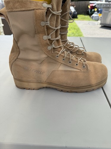 Stivali da combattimento Belleville edizione militare Desert Tan da uomo taglia 10 W - Foto 7 di 13