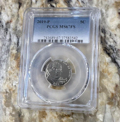 2019-P Jefferson Nickel — photo from another recent sale