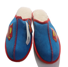 Team Kicks Superman Slippers Blue Size W15 M14