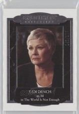 2025 James Bond Black Diamond Exquisite Collection /175 Judi Dench as M #28 5x5