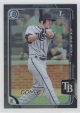 2015 Bowman Draft Chrome Asia Exclusive Black Refractor Joe McCarthy #12 0b3