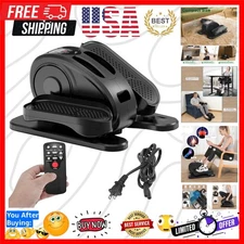 Under Desk Elliptical, Electric Seated Pedal Exerciser Quiet Compact Mini Ell...