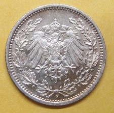 1906-F Germany 1/2 Mark Silver Take a Look