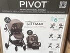 Evenflo Pivot Modular Travel System Includes Litemax Up To 6 Modes Casual Tan