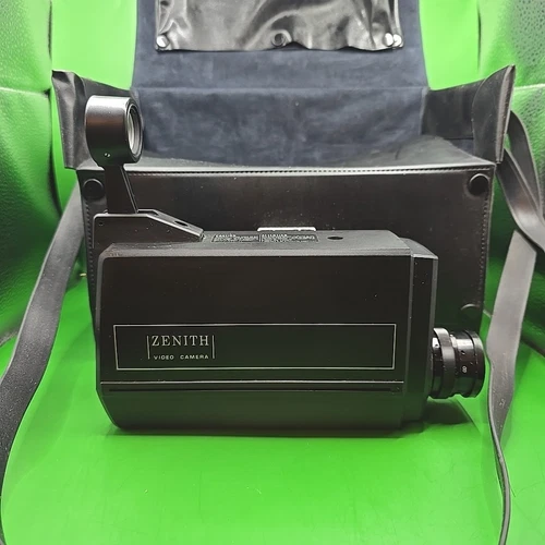 Vintage Zenith JC500 TV Video Camera Complete in Box w/ Microphone & Cables