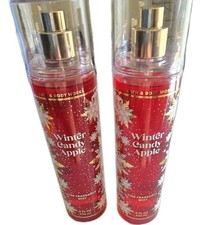 Bath  Body Works Winter Candy Apple Fine Fragrance Mist 8oz Lot of 2