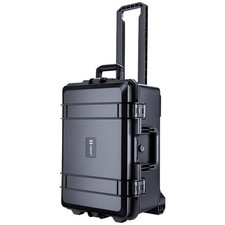 Lykus HC-5220 Waterproof Hard Case with Wheels Carry-on Case with Wheels
