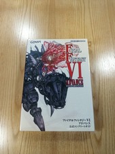  G2457 Free Shipping Book Final Fantasy VI Advance Official Complete Guide GBA