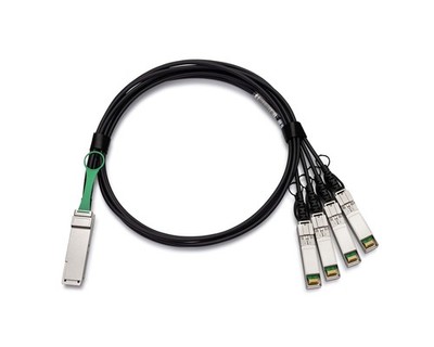 Compatible with Dell 332-1366 40G QSFP+ to 4xSFP+ Breakout Twinax Cable | 4x1...