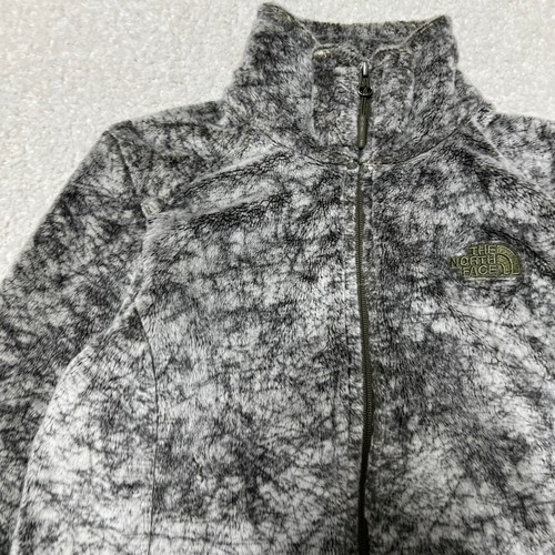 The North Face Jacket Women Small Gray Osito Fleece Full Zip Casual Hiking - Picture 4 of 14